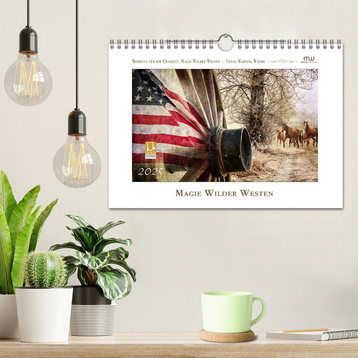 Bild: 9783435088409 | Magie Wilder Westen (Wandkalender 2025 DIN A4 quer), CALVENDO...