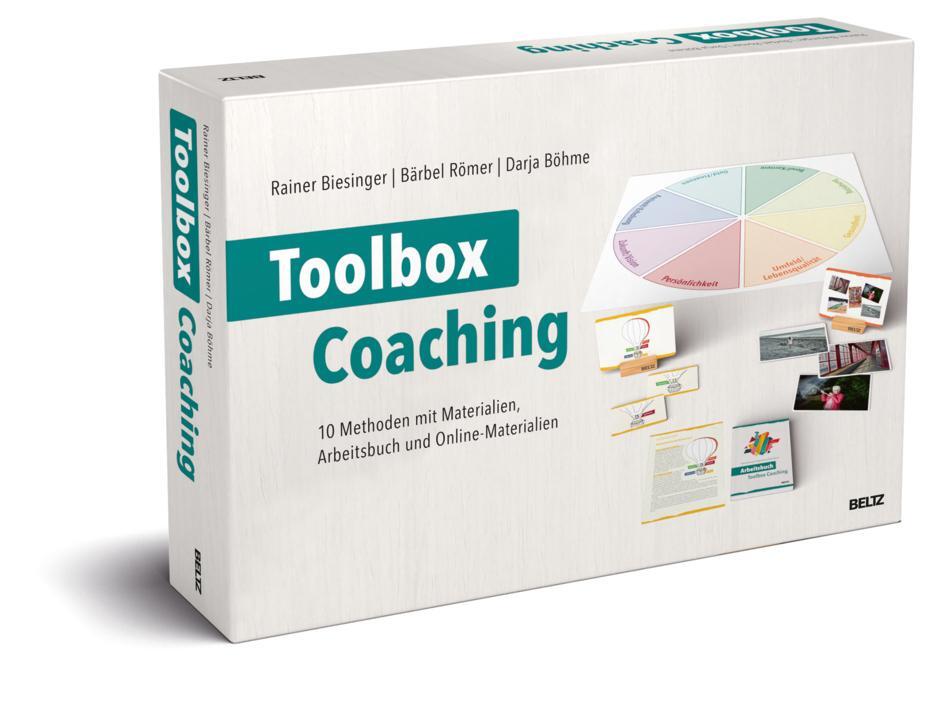 Cover: 4019172300203 | Toolbox Coaching | Rainer Biesinger (u. a.) | Box | 200 S. | Deutsch