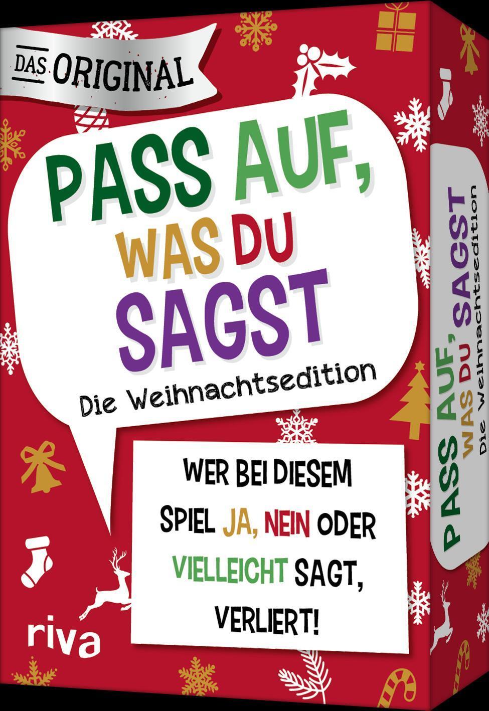 Cover: 9783742327215 | Pass auf, was du sagst - Die Weihnachtsedition | Emma Hegemann | Box