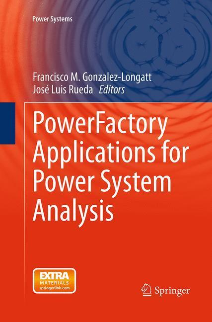 Cover: 9783319356198 | PowerFactory Applications for Power System Analysis | Rueda (u. a.)