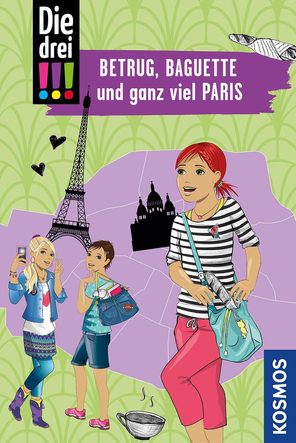 Cover: 9783440165324 | Die drei !!!, Betrug, Baguette und ganz viel Paris | Henriette Wich