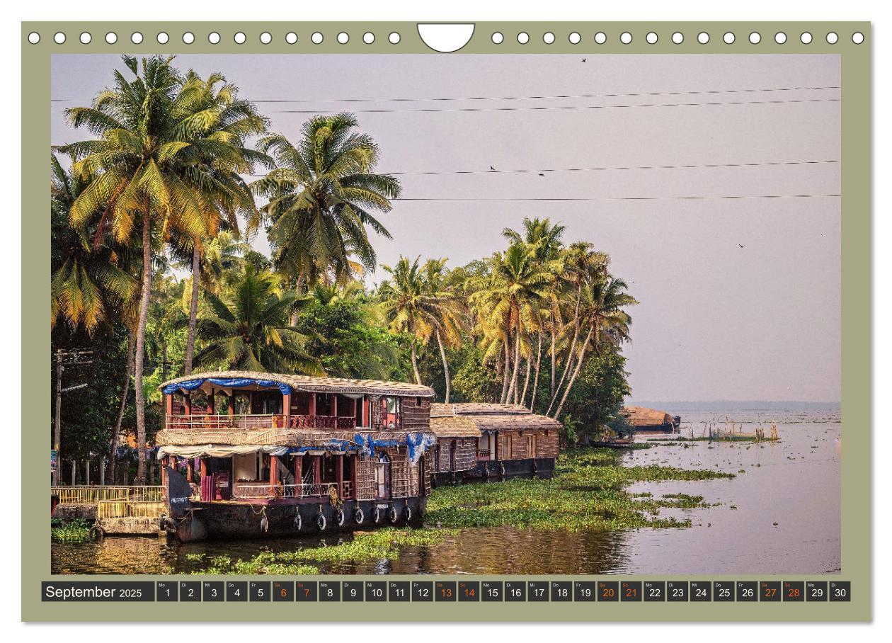 Bild: 9783435069859 | Kerala Backwaters - mit dem Hausboot durch die tropische Wasserwelt...