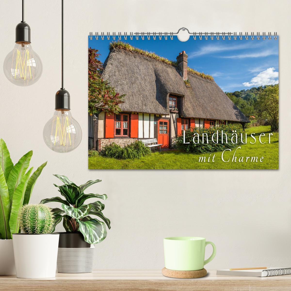 Bild: 9783435567720 | Landhäuser mit Charme (Wandkalender 2025 DIN A4 quer), CALVENDO...