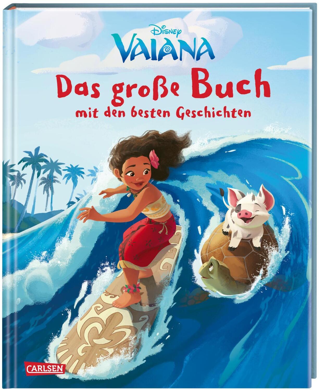 Cover: 9783551280831 | Disney: Vaiana - Das große Buch mit den besten Geschichten | Disney