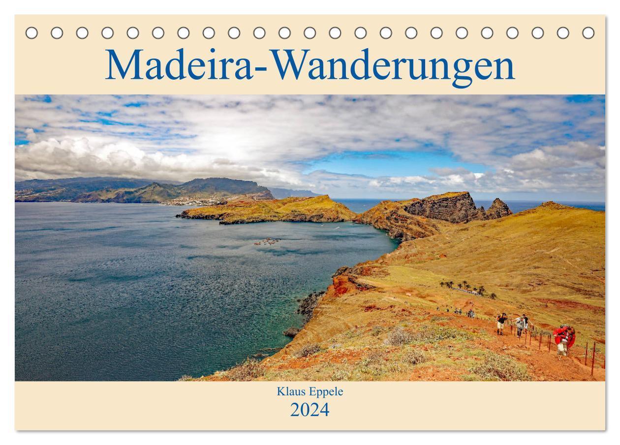 Cover: 9783675857773 | Madeira-Wanderungen (Tischkalender 2024 DIN A5 quer), CALVENDO...