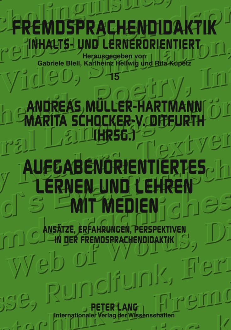 Cover: 9783631582619 | Aufgabenorientiertes Lernen und Lehren mit Medien | Ditfurth (u. a.)
