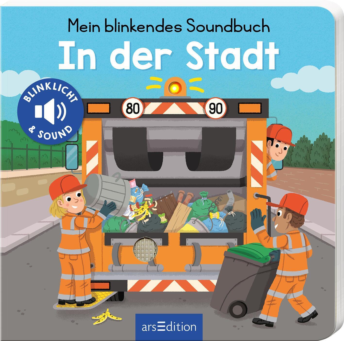 Cover: 9783845842875 | Mein blinkendes Soundbuch - In der Stadt | Sound mit 1 LED | Buch