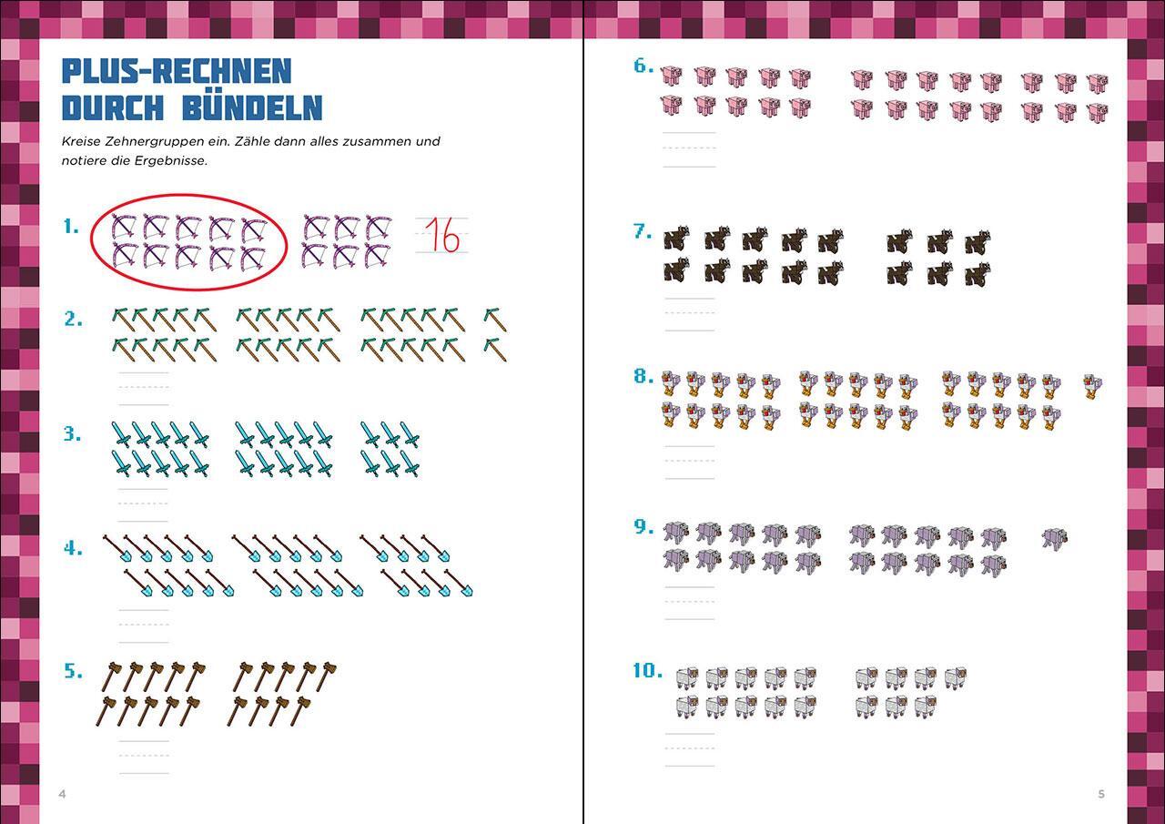 Bild: 9783743215573 | Mathe für Minecrafter - Mein extrastarkes Übungsbuch | Rätseln | Buch