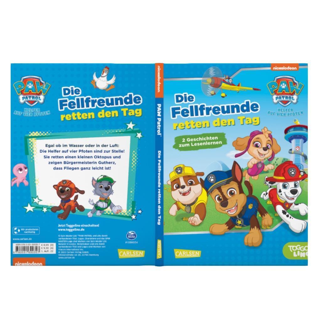 Bild: 9783551690357 | PAW Patrol: Die Fellfreunde retten den Tag | Buch | PAW Patrol | 64 S.