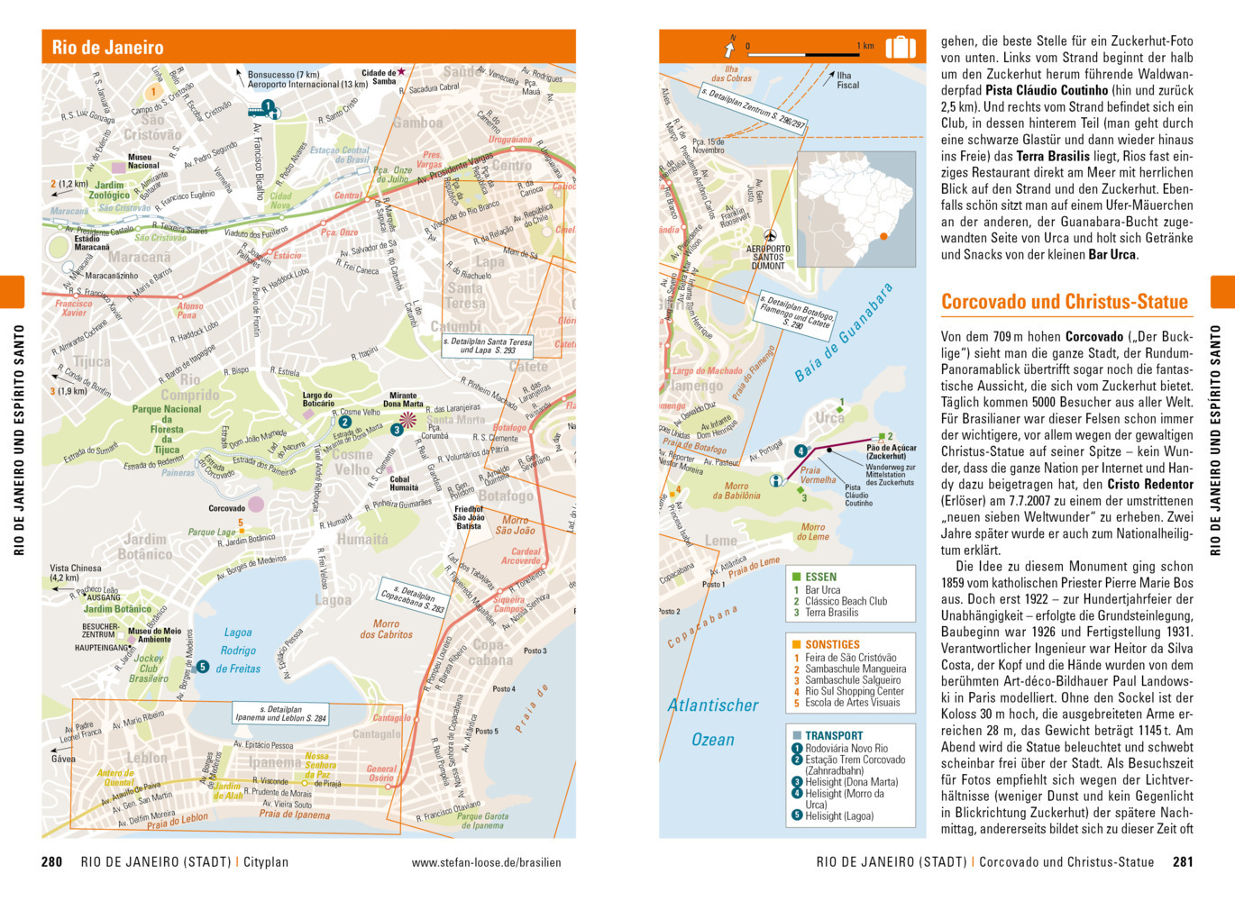 Bild: 9783770178971 | Stefan Loose Reiseführer Brasilien | mit Reiseatlas | Taschenbuch