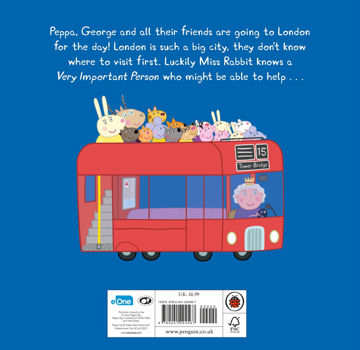 Rückseite: 9780241294567 | Peppa Pig: Peppa Goes to London | Peppa Pig | Taschenbuch | Peppa Pig