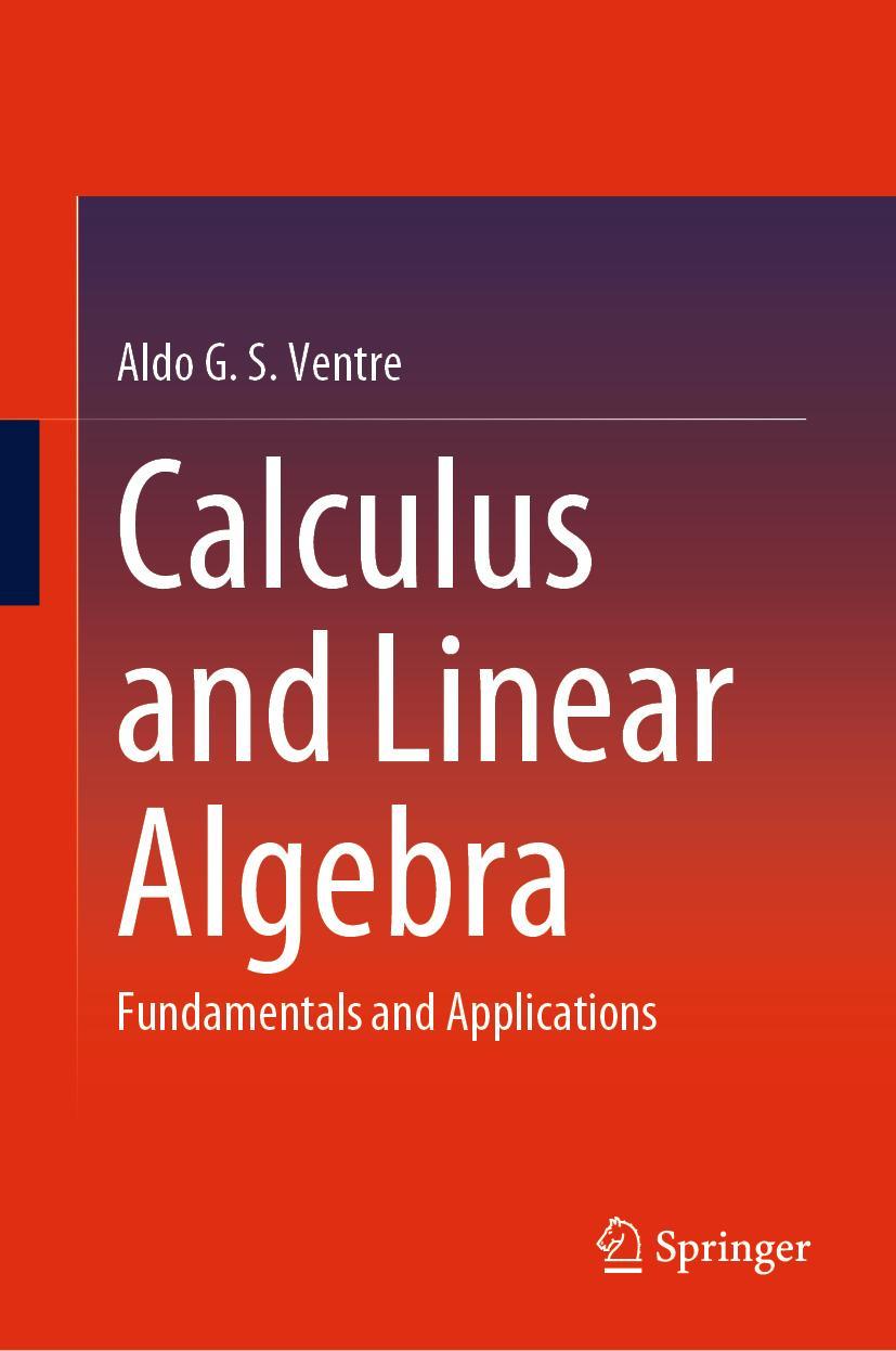 Cover: 9783031205484 | Calculus and Linear Algebra | Fundamentals and Applications | Ventre