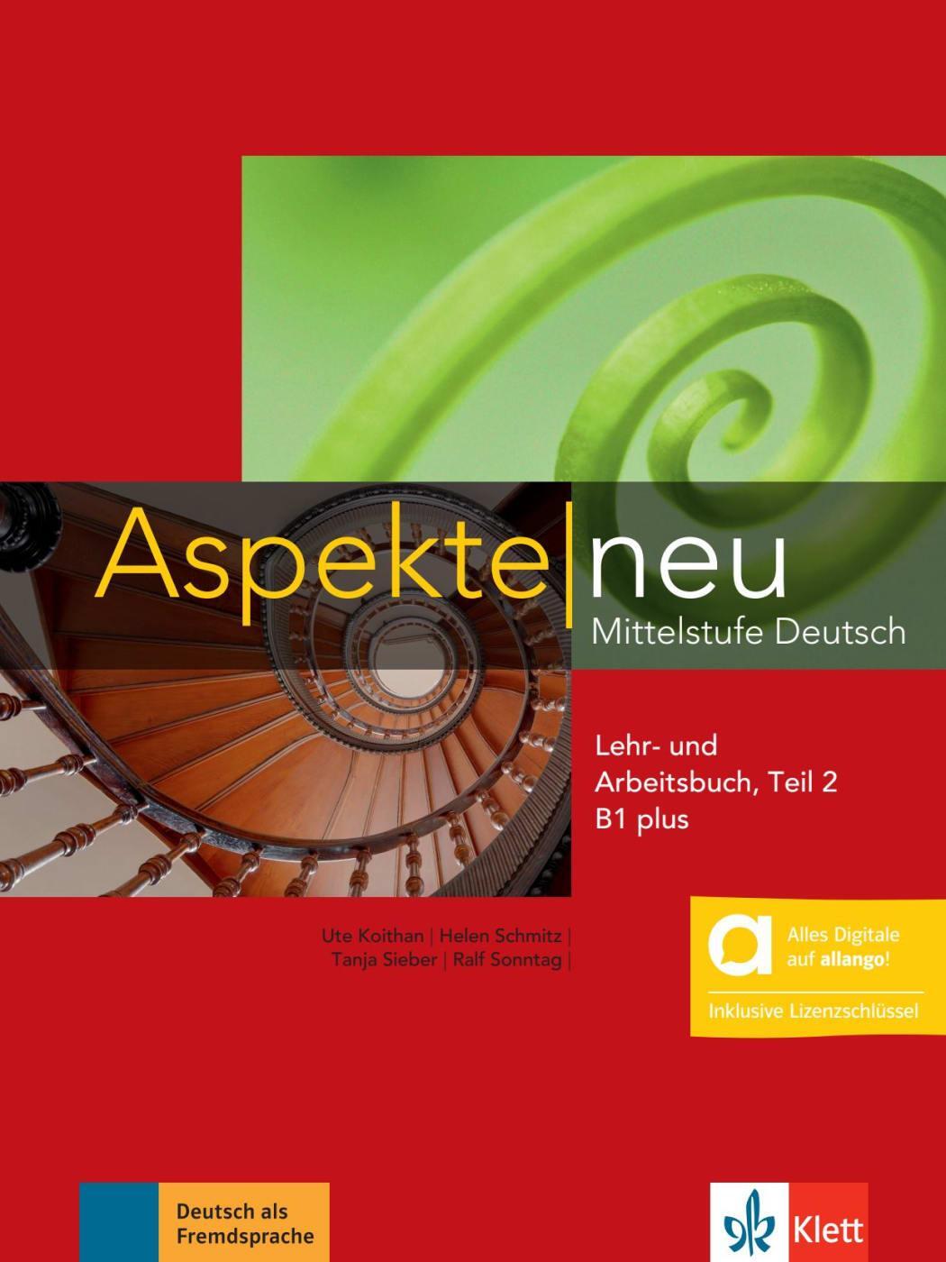 Cover: 9783126050333 | Aspekte neu B1 plus - Hybride Ausgabe allango | Bundle | Aspekte neu