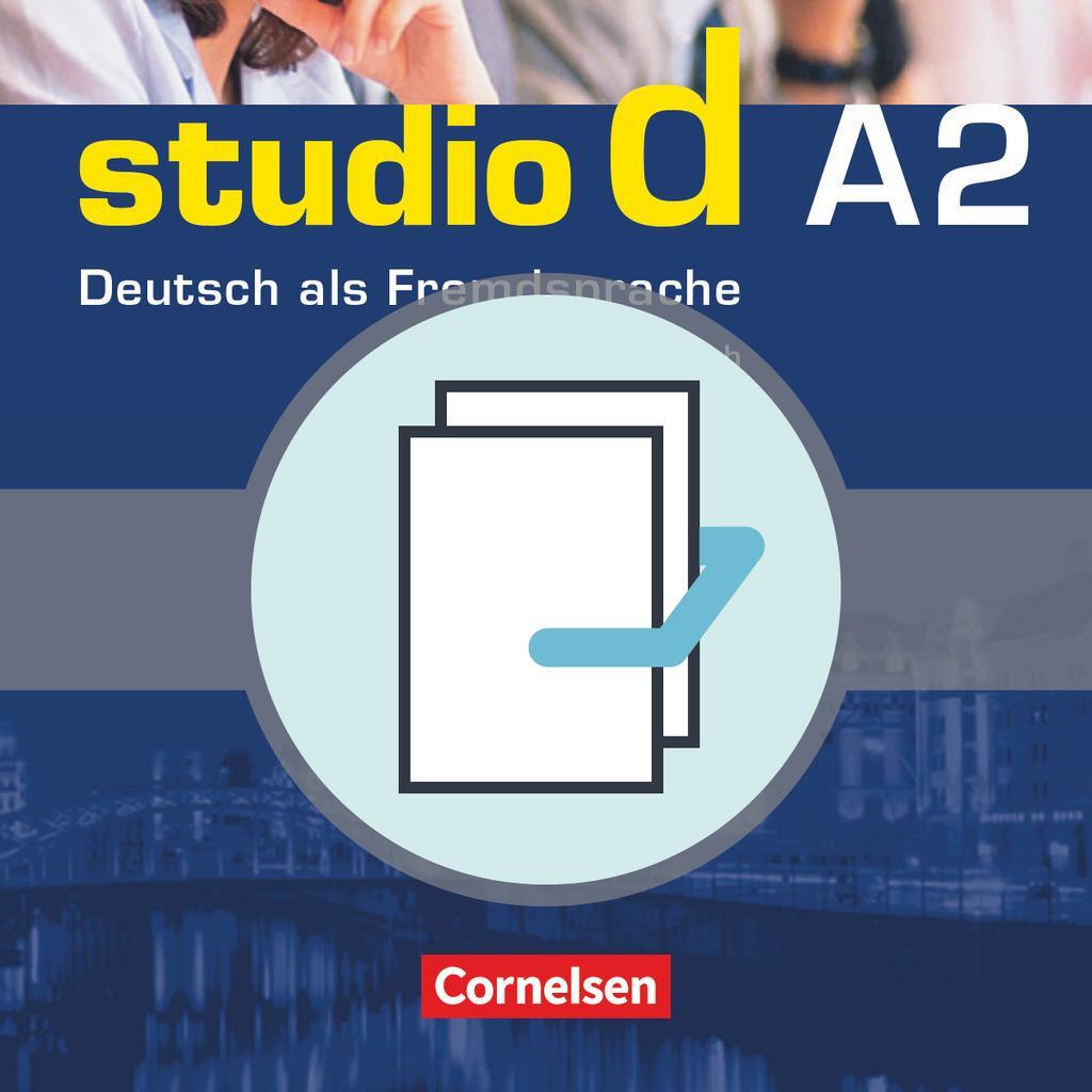 Cover: 9783464208816 | studio d - Grundstufe A2: Gesamtband - Kurs- und Übungsbuch mit...