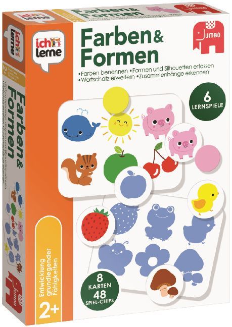 Cover: 8710126195802 | Ich lerne Formen &amp; Farben (Kinderspiel) | Spiel | In Spielebox | 19580