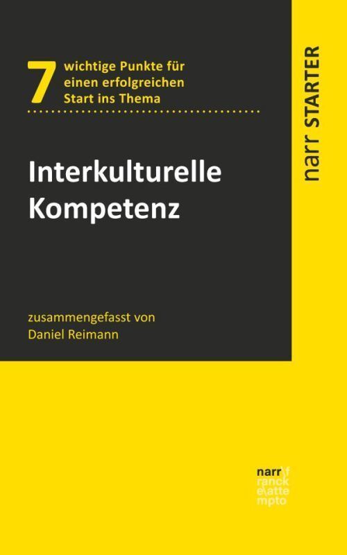 Cover: 9783823381136 | Interkulturelle Kompetenz | Daniel Reimann | Taschenbuch | 2017 | Narr