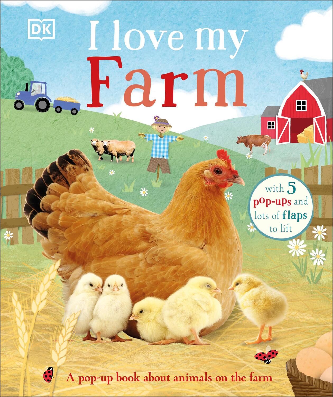Cover: 9780241584989 | I Love My Farm | A Pop-Up Book About Animals on the Farm | DK | Buch