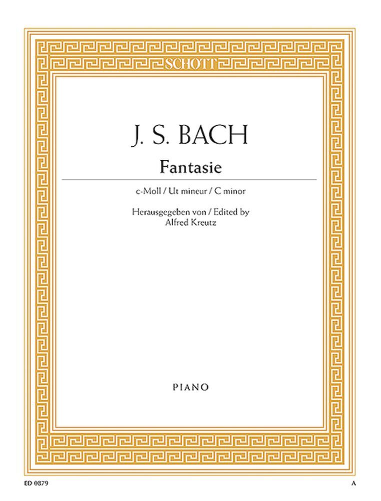 Cover: 9790001086578 | Fantasie C | Johann Sebastian Bach | Buch | Schott Music