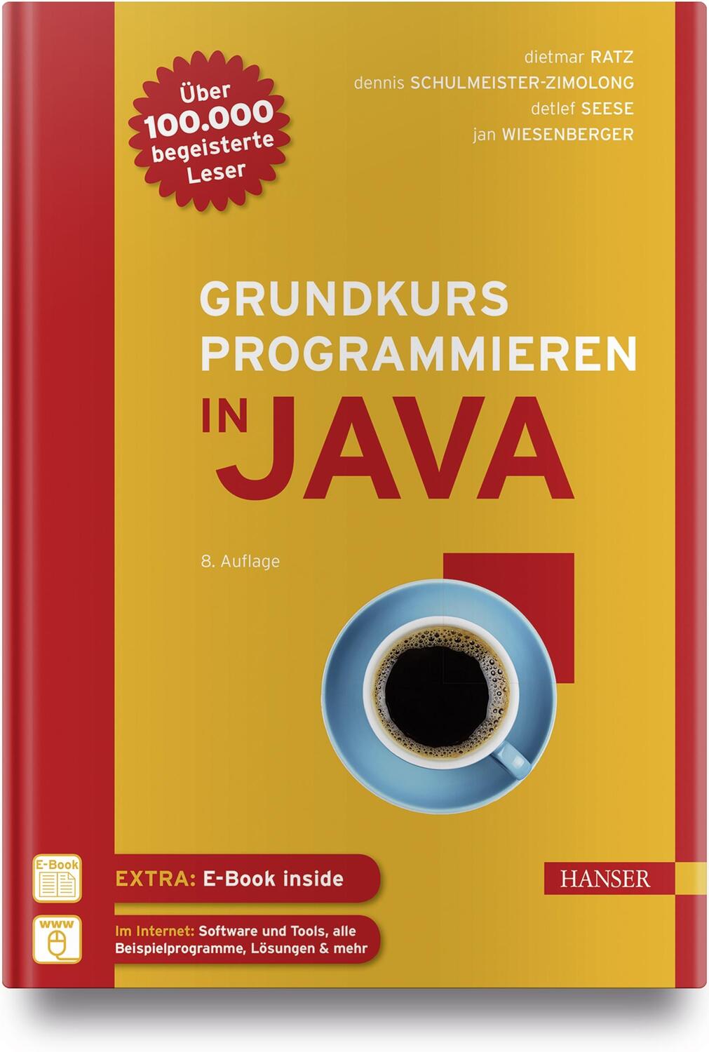 Cover: 9783446452121 | Grundkurs Programmieren in Java | Dietmar Ratz (u. a.) | Bundle | 2018