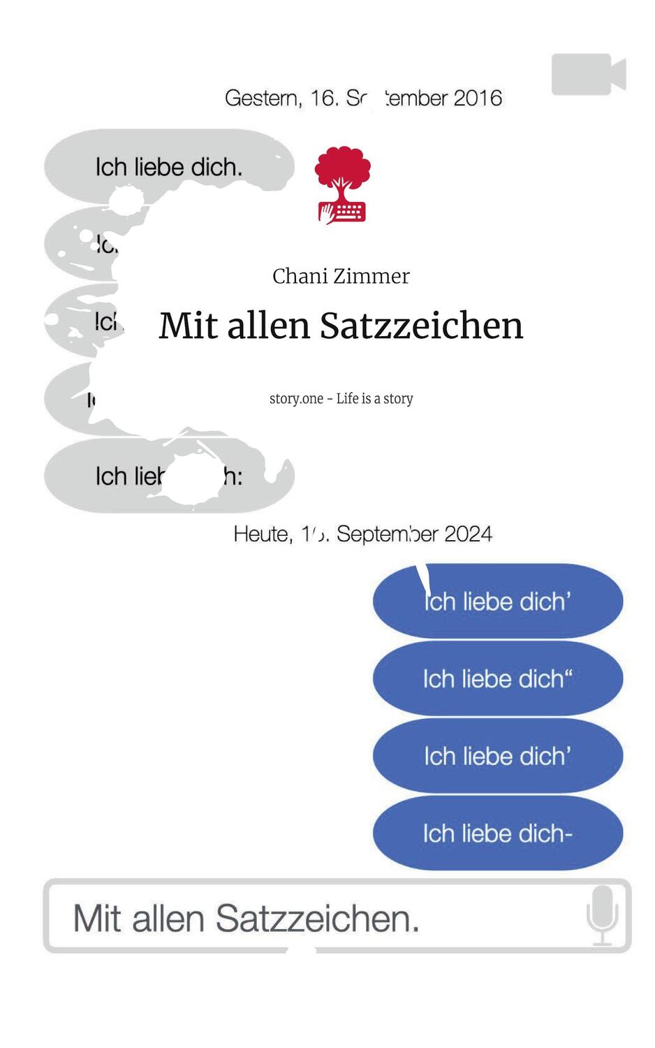 Cover: 9783711543448 | Mit allen Satzzeichen. Life is a Story - story.one | Chani Zimmer