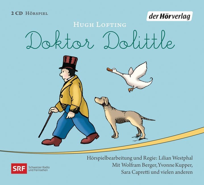 Cover: 9783844515169 | Doktor Dolittle, 2 Audio-CDs | Hugh Lofting | Audio-CD | 107 Min.