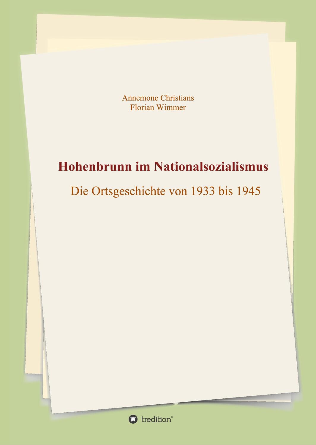 Cover: 9783743907300 | Hohenbrunn im Nationalsozialismus | Claudia Engmann Wimmer | Buch