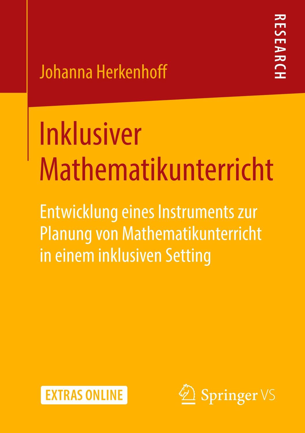 Cover: 9783658299019 | Inklusiver Mathematikunterricht | Johanna Herkenhoff | Taschenbuch