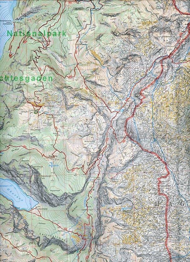 Bild: 9783928777100 | DAV Alpenvereinskarte 10/2 Hochkönig - Hagengebirge Weg und...