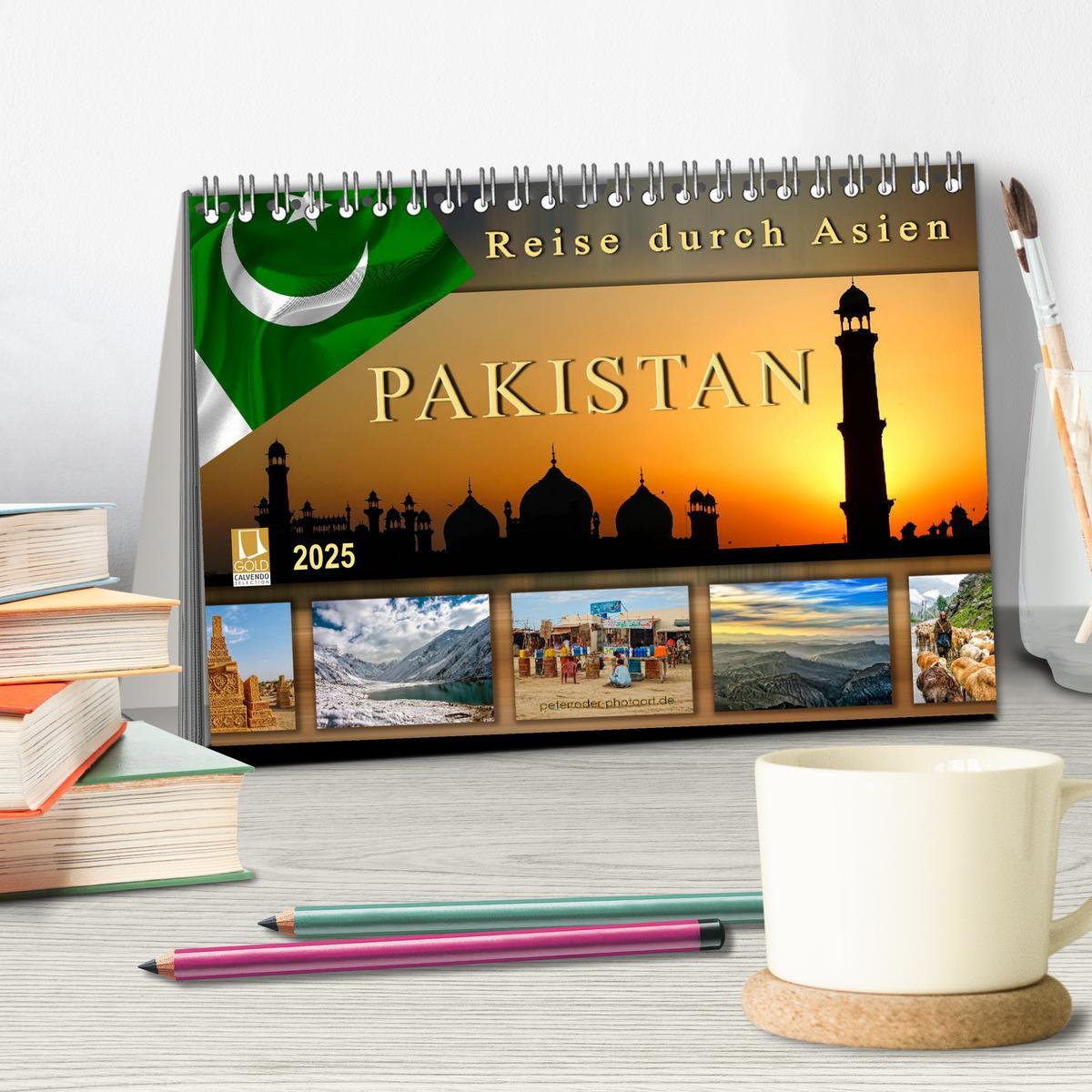 Bild: 9783435450299 | Reise durch Asien - Pakistan (Tischkalender 2025 DIN A5 quer),...