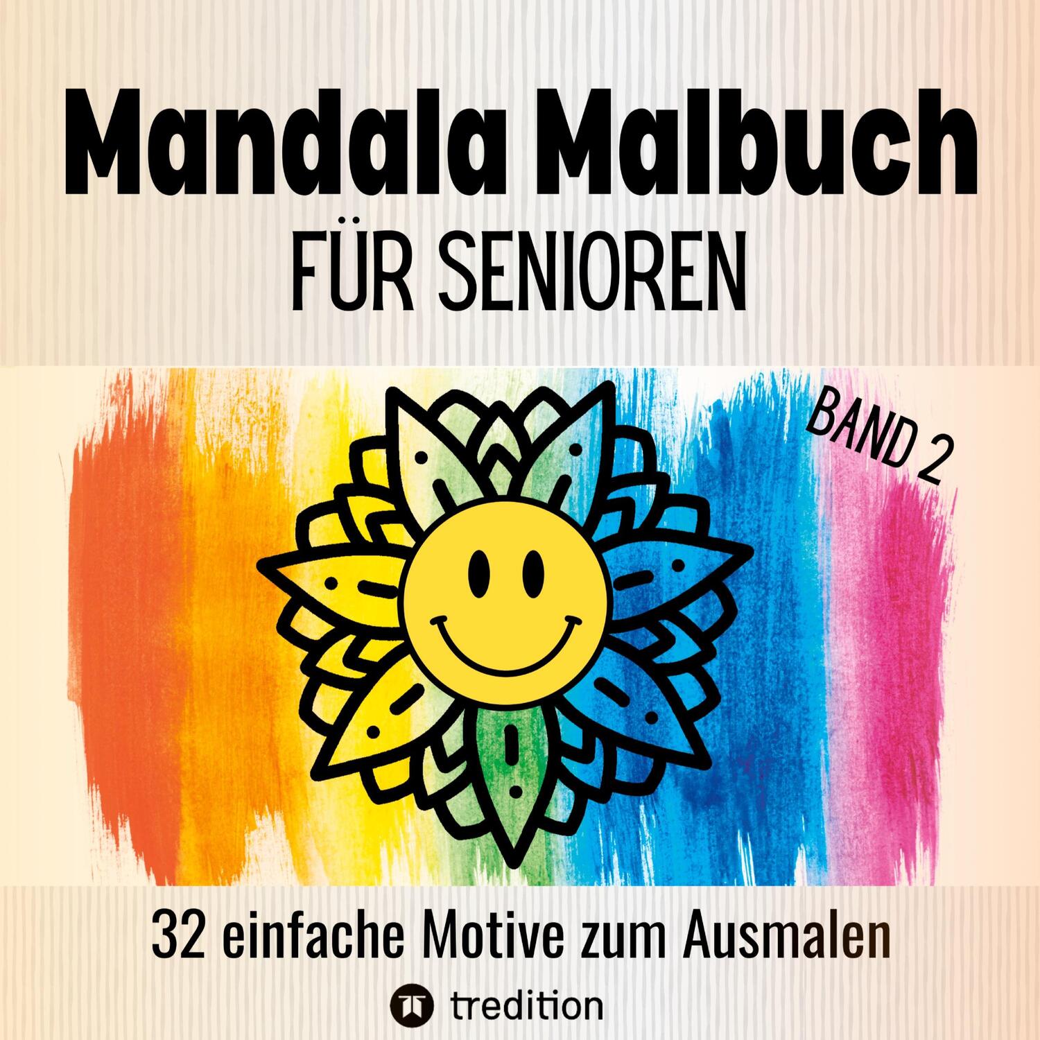 Cover: 9783347959415 | Malbuch für Senioren Mandala 32 einfache Motive zum Ausmalen -...