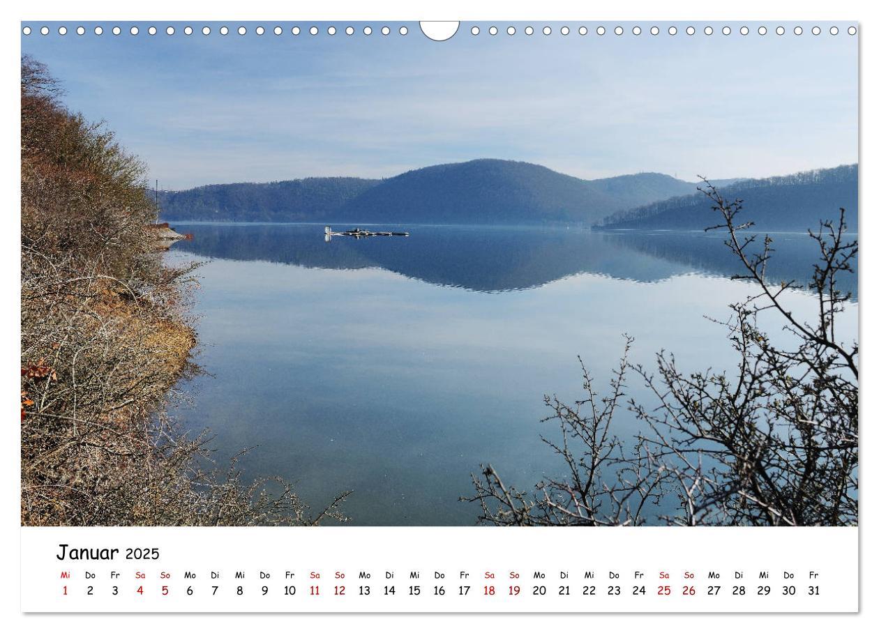 Bild: 9783435209330 | Der Edersee - Das Paradies in Nordhessen (Wandkalender 2025 DIN A3...