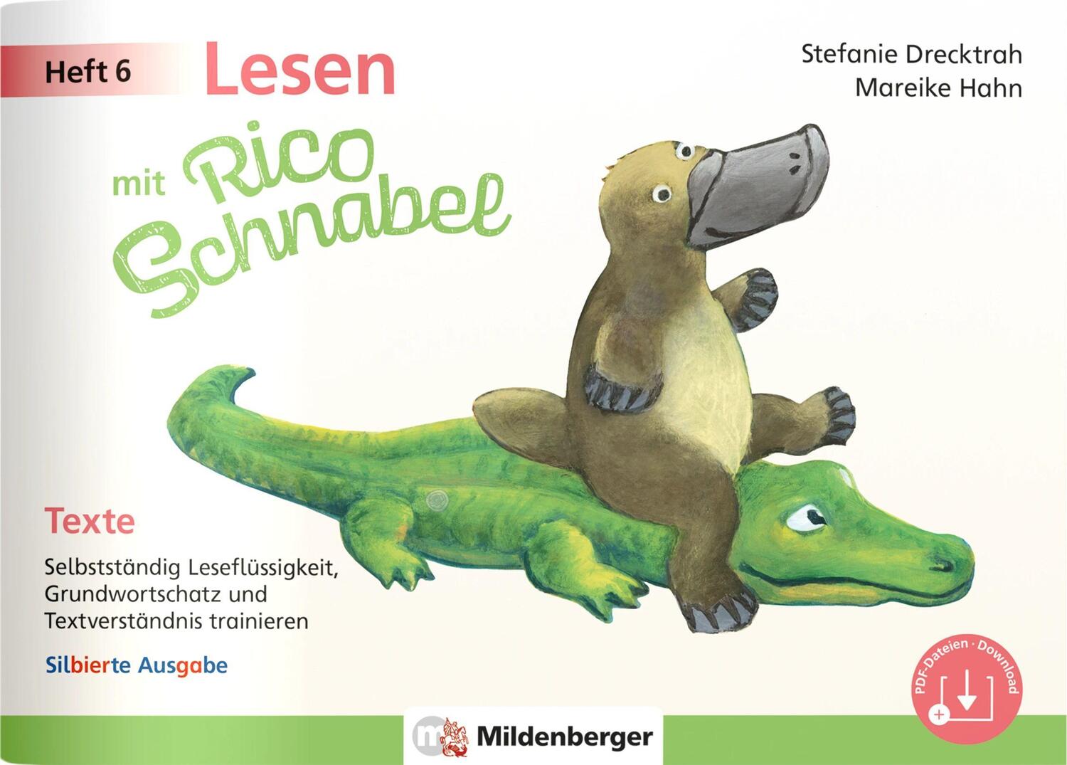 Cover: 9783619120666 | Lesen mit Rico Schnabel, Heft 6: Texte - silbierte Ausgabe | Broschüre