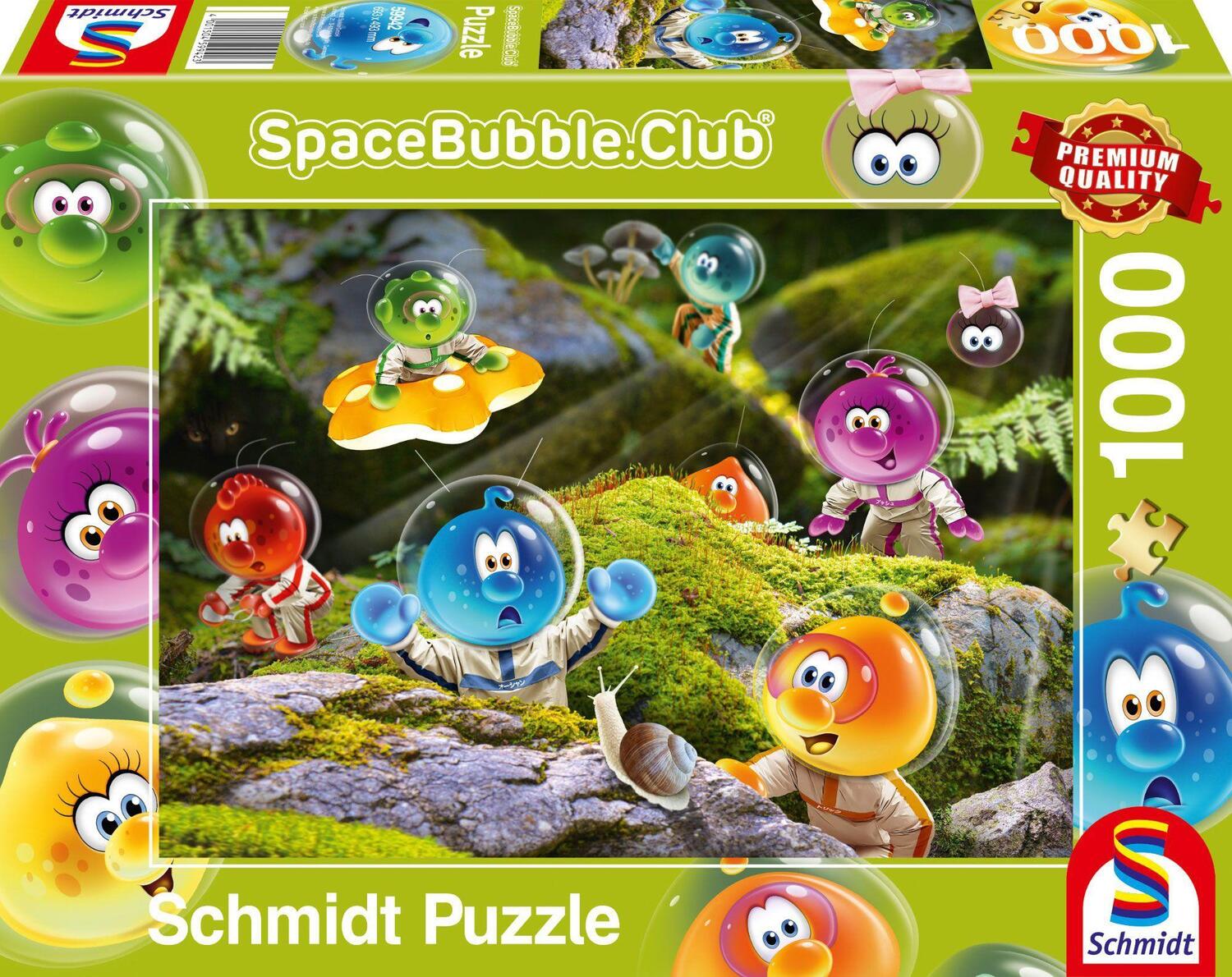 Cover: 4001504599423 | Ankunft im Mooswald. 1.000 Teile | Erwachsenenpuzzle Spacebubble.Club