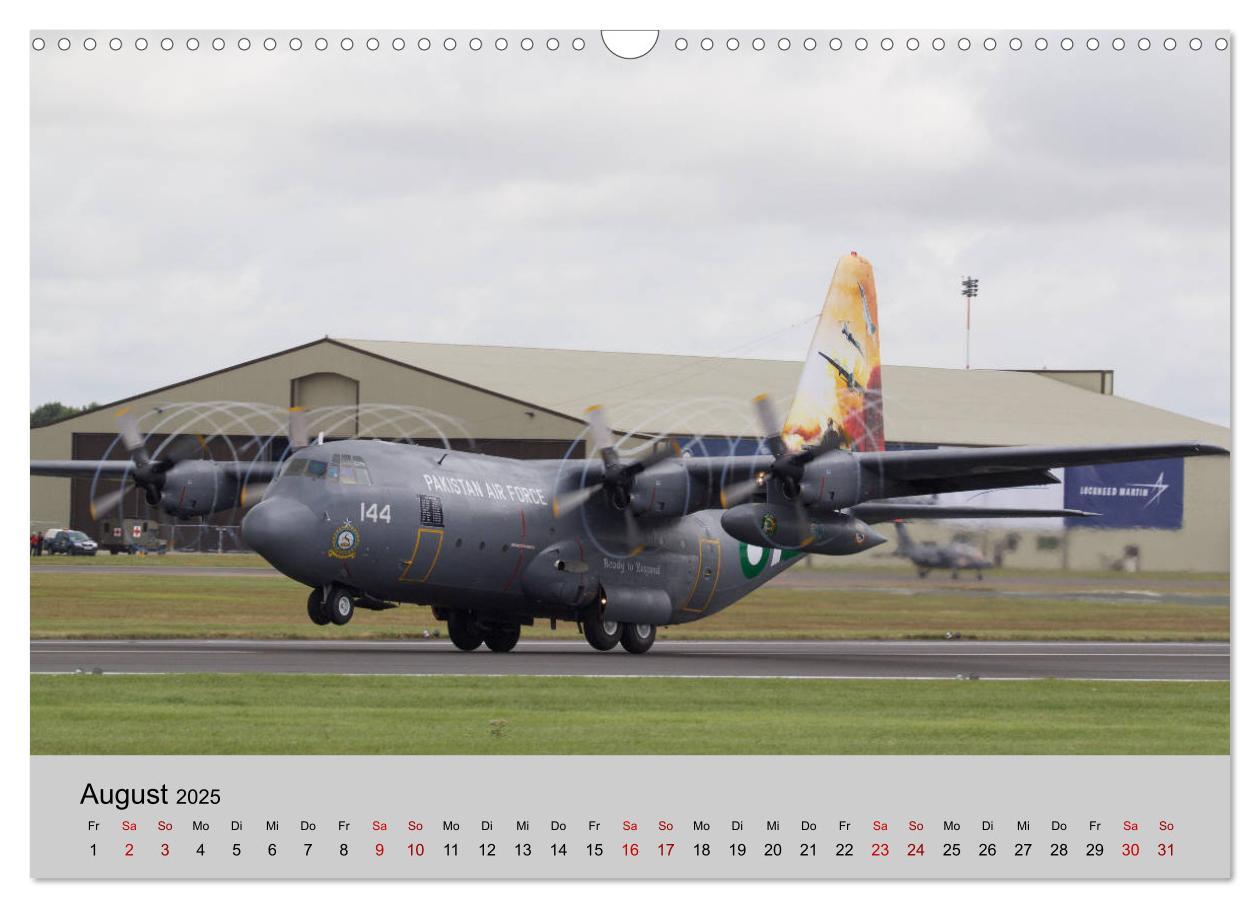 Bild: 9783435375417 | Transportflugzeug C-130 Hercules (Wandkalender 2025 DIN A3 quer),...