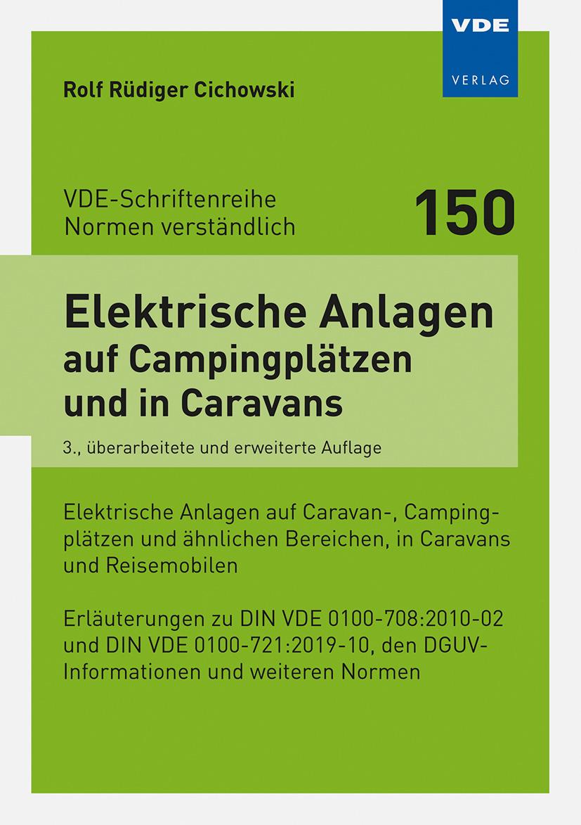 Bild: 9783800756537 | Elektrische Anlagen auf Campingplätzen und in Caravans | Cichowski