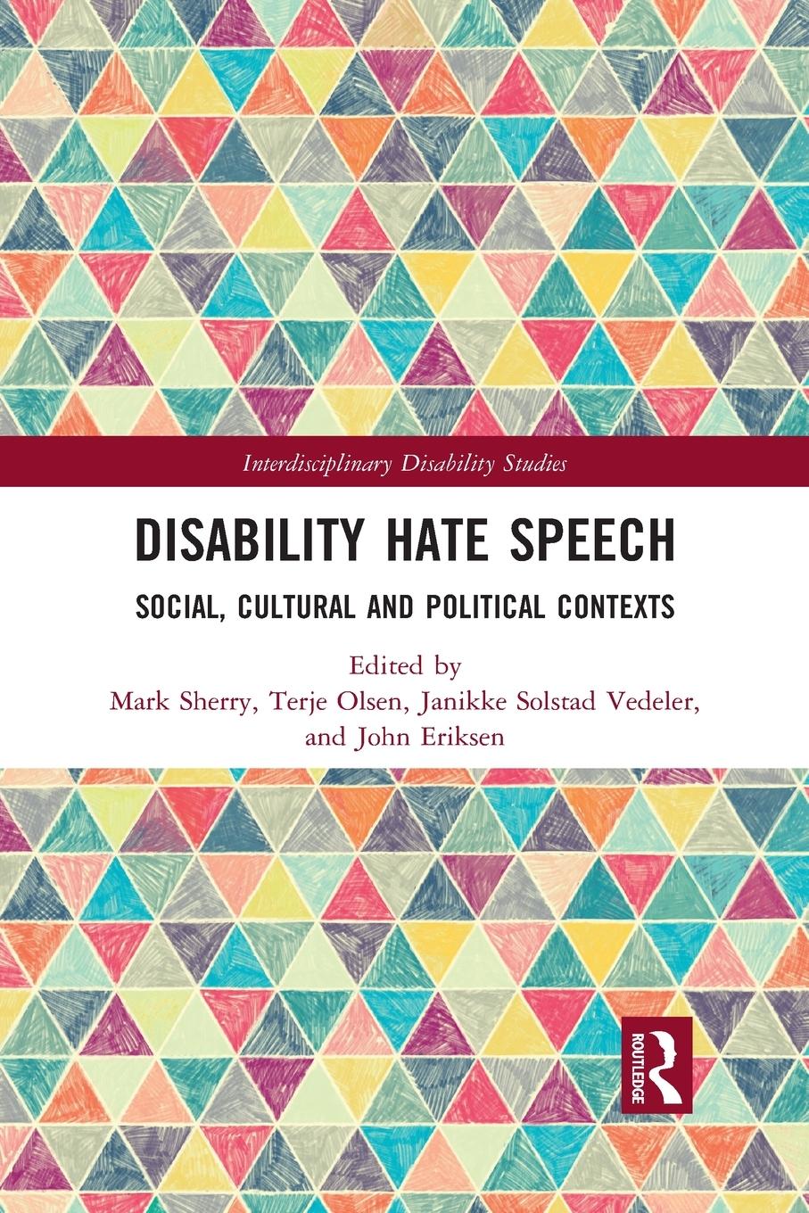 Cover: 9781032086057 | Disability Hate Speech | Social, Cultural and Political Contexts