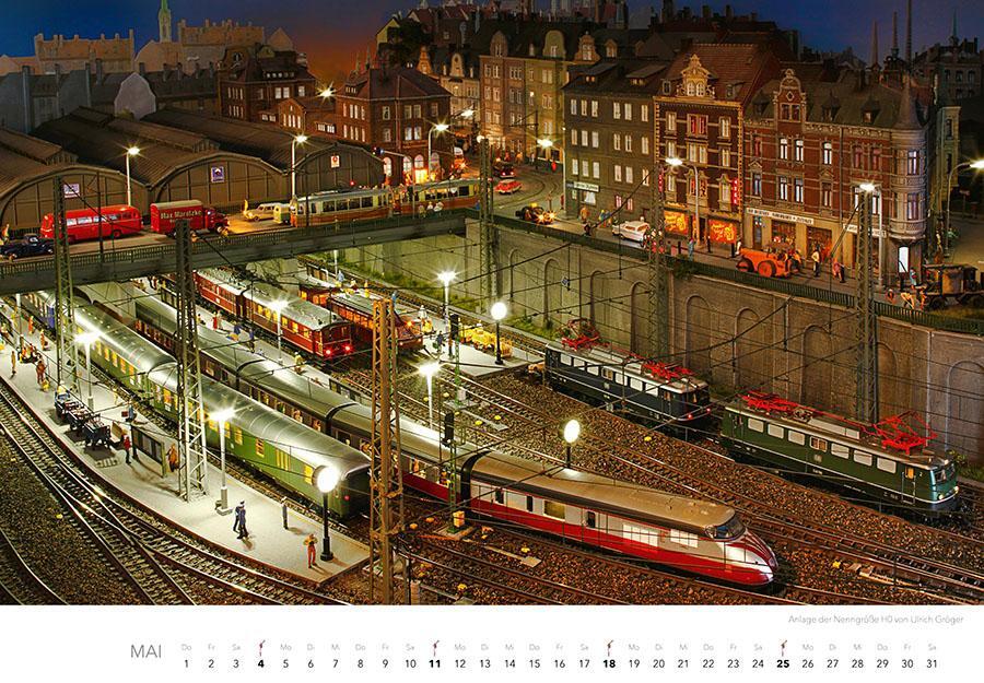 Bild: 9783966648356 | Traumanlagen von Modellbahnprofis Kalender 2025 | Kalender | 14 S.