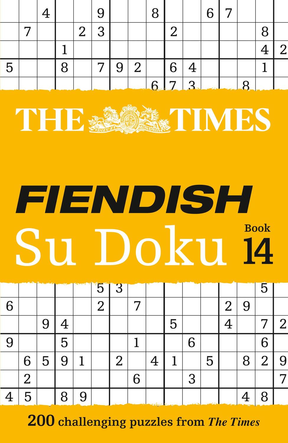 Cover: 9780008404246 | The Times Fiendish Su Doku Book 14 | 200 Challenging Su Doku Puzzles