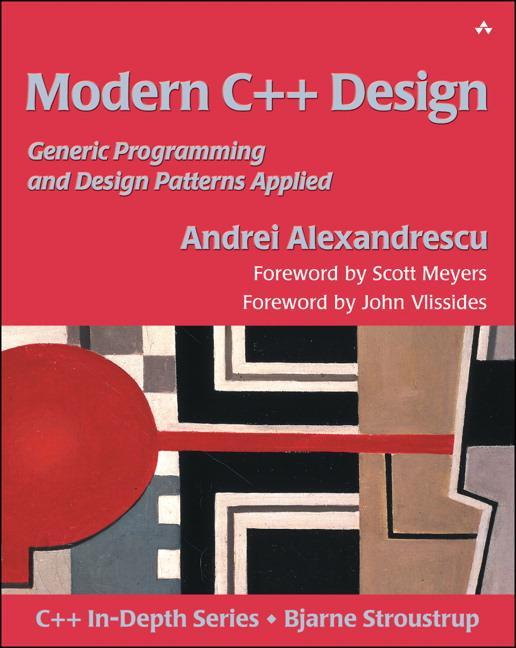 Cover: 9780201704310 | Modern C++ Design | Generic Programming and Design Patterns Applied