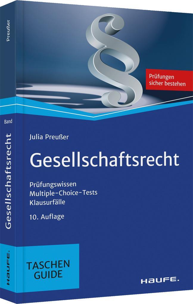 Cover: 9783648157367 | Gesellschaftsrecht | Julia Preußer | Taschenbuch | Haufe TaschenGuide