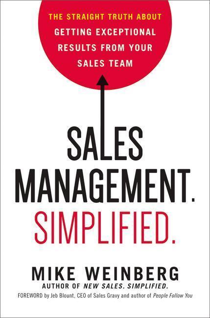 Cover: 9780814436431 | Sales Management. Simplified. | Mike Weinberg | Buch | Gebunden | 2015