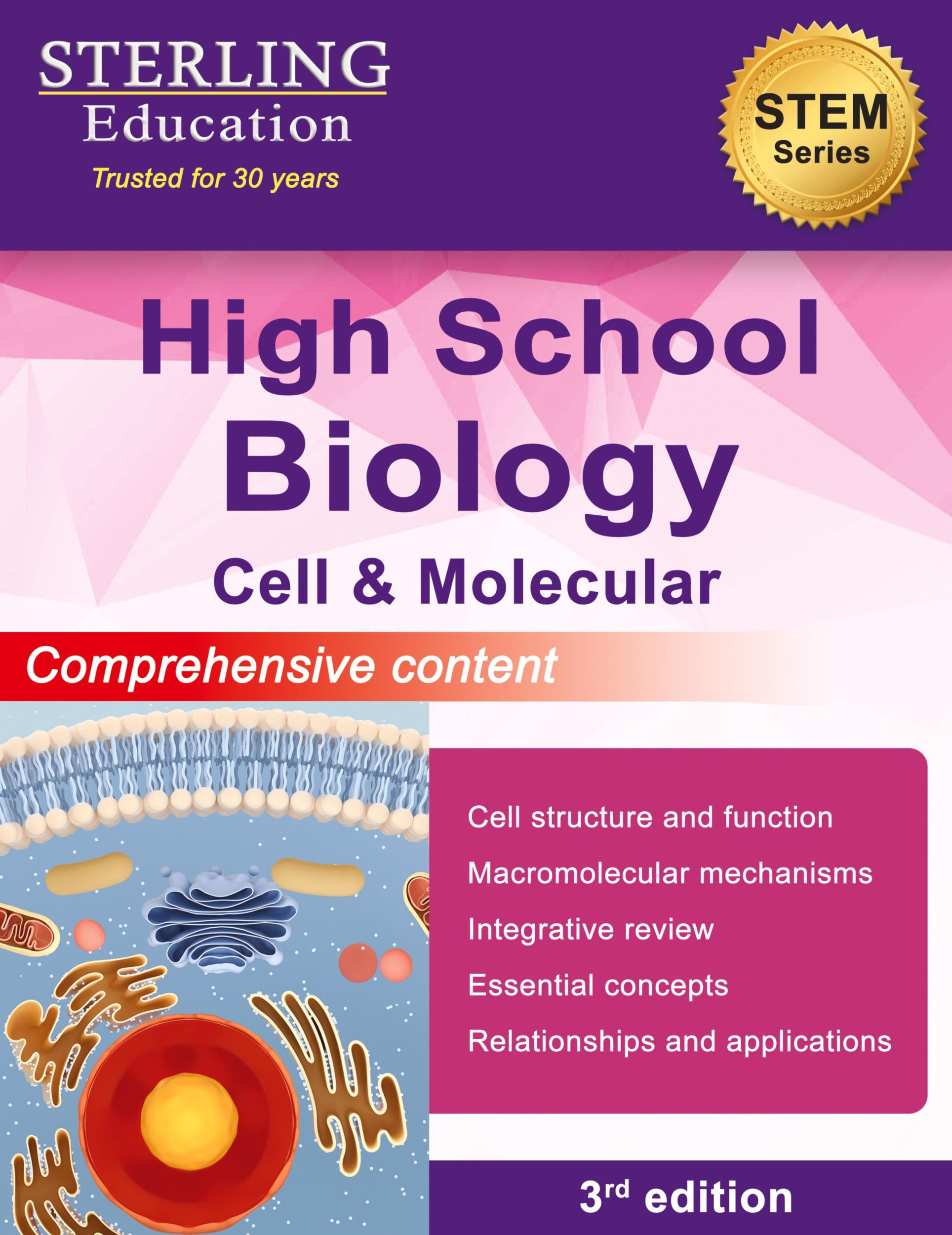 Cover: 9798885571319 | High School Biology | Sterling Education | Taschenbuch | Englisch