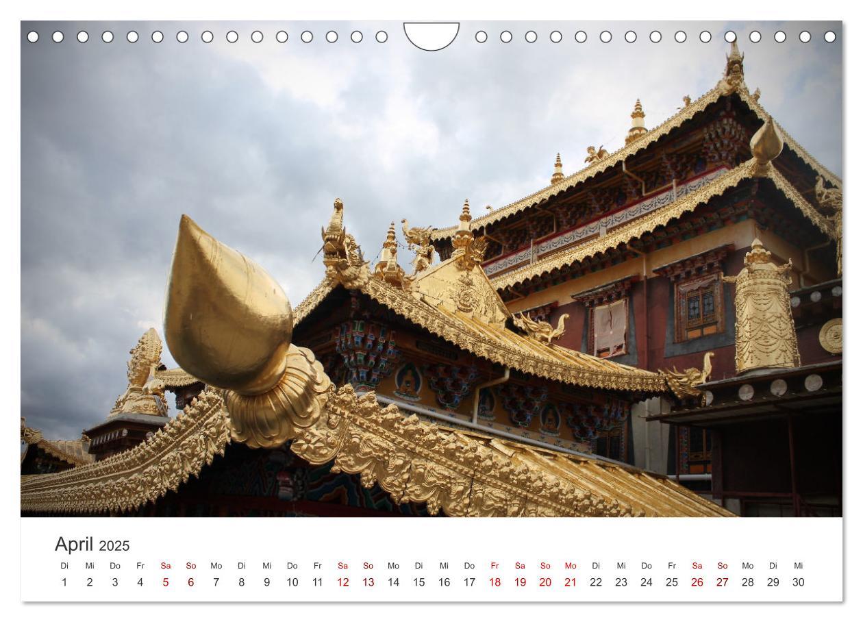 Bild: 9783435006540 | Tibet - Am Fuße des Mount Everest. (Wandkalender 2025 DIN A4 quer),...