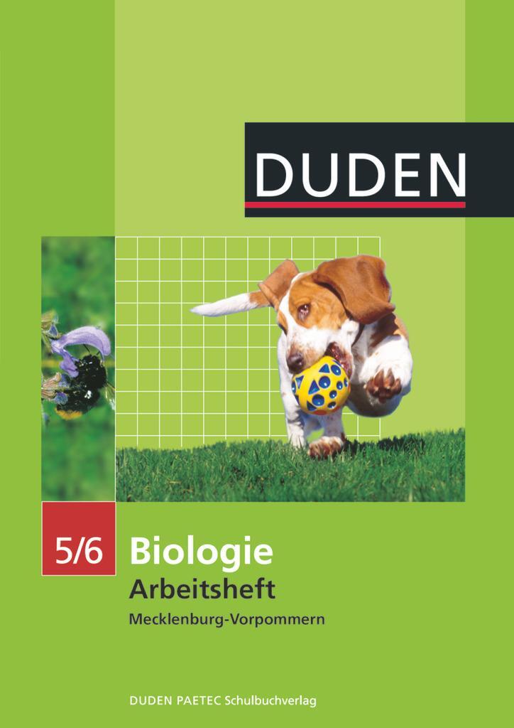 Cover: 9783898184984 | Biologie 5/6. Arbeitsheft Mecklenburg-Vorpommern | Bernd Schmidt