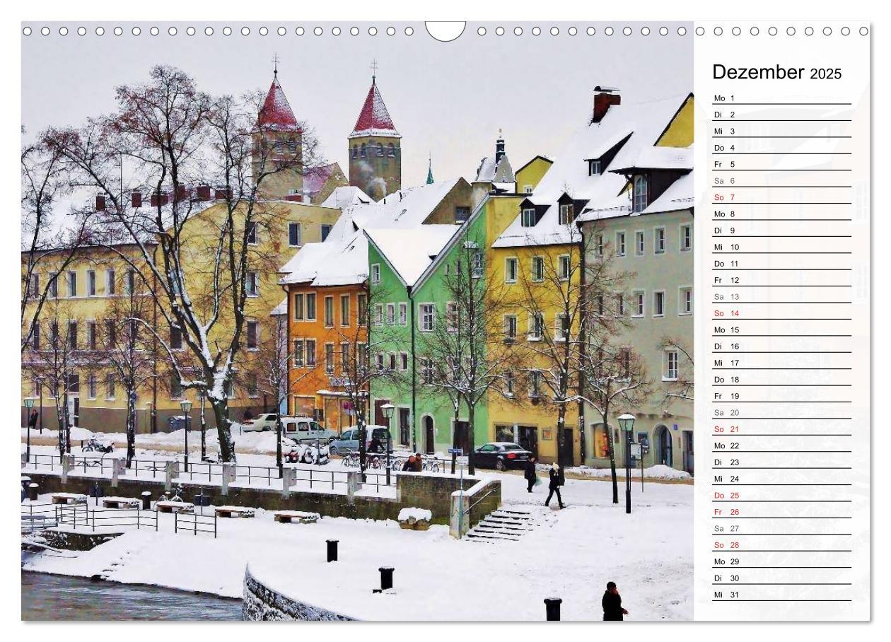 Bild: 9783435548781 | Die Farben von REGENSBURG (Wandkalender 2025 DIN A3 quer), CALVENDO...