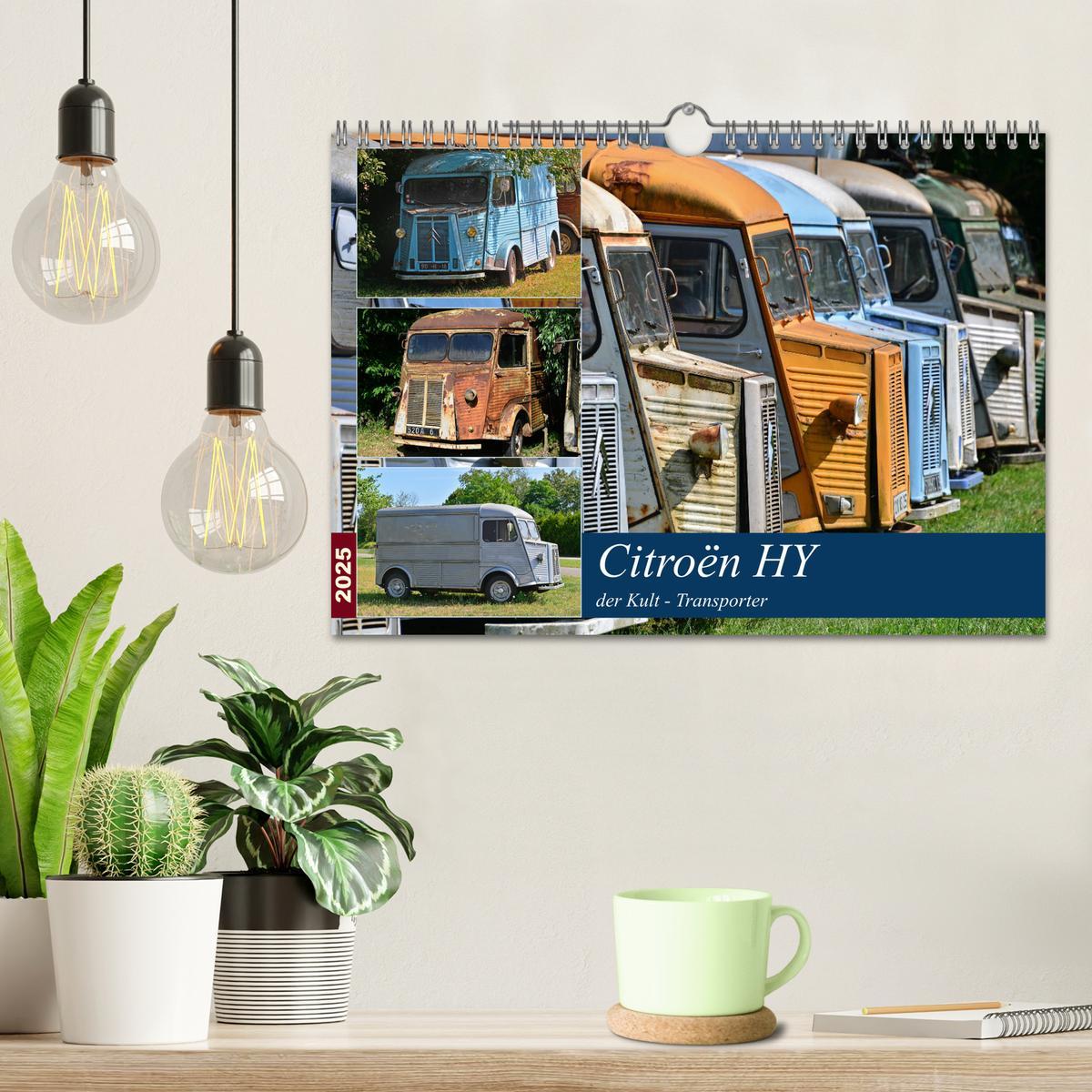 Bild: 9783435217199 | Citroën HY der Kult -Transporter (Wandkalender 2025 DIN A4 quer),...