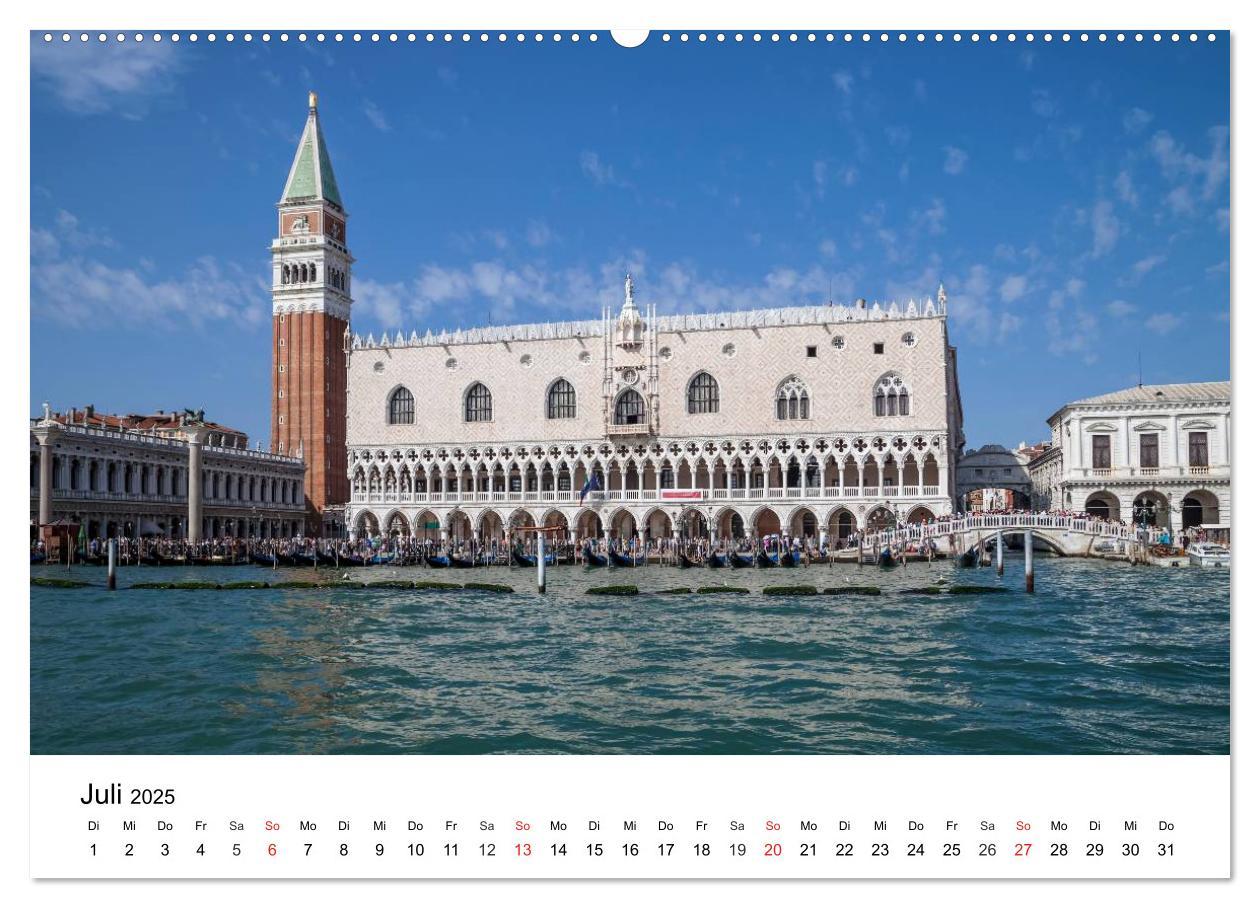 Bild: 9783435654277 | Die Attraktionen von Venedig (hochwertiger Premium Wandkalender...