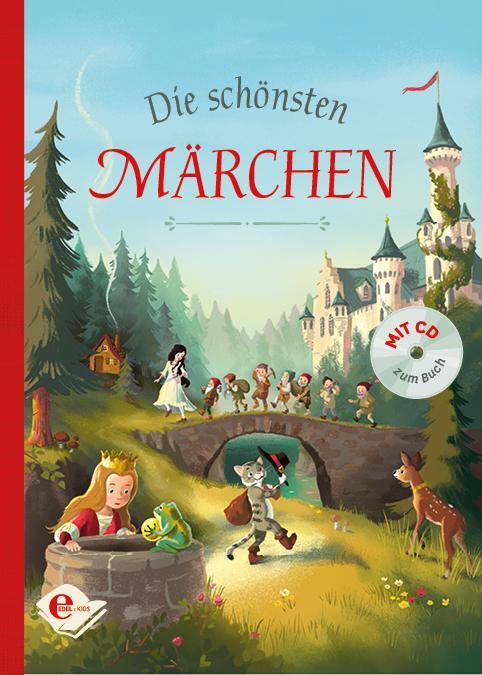 Cover: 9783961290659 | Die schönsten Märchen | mit CD | Anna Taube | Buch | Edel Kids Books
