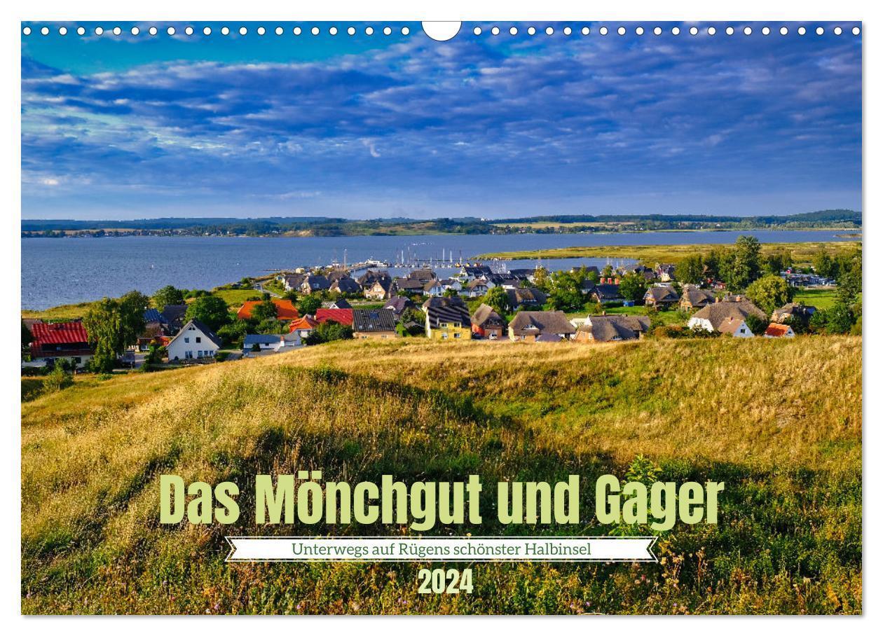 Cover: 9783675439030 | Das Mönchgut und Gager (Wandkalender 2024 DIN A3 quer), CALVENDO...