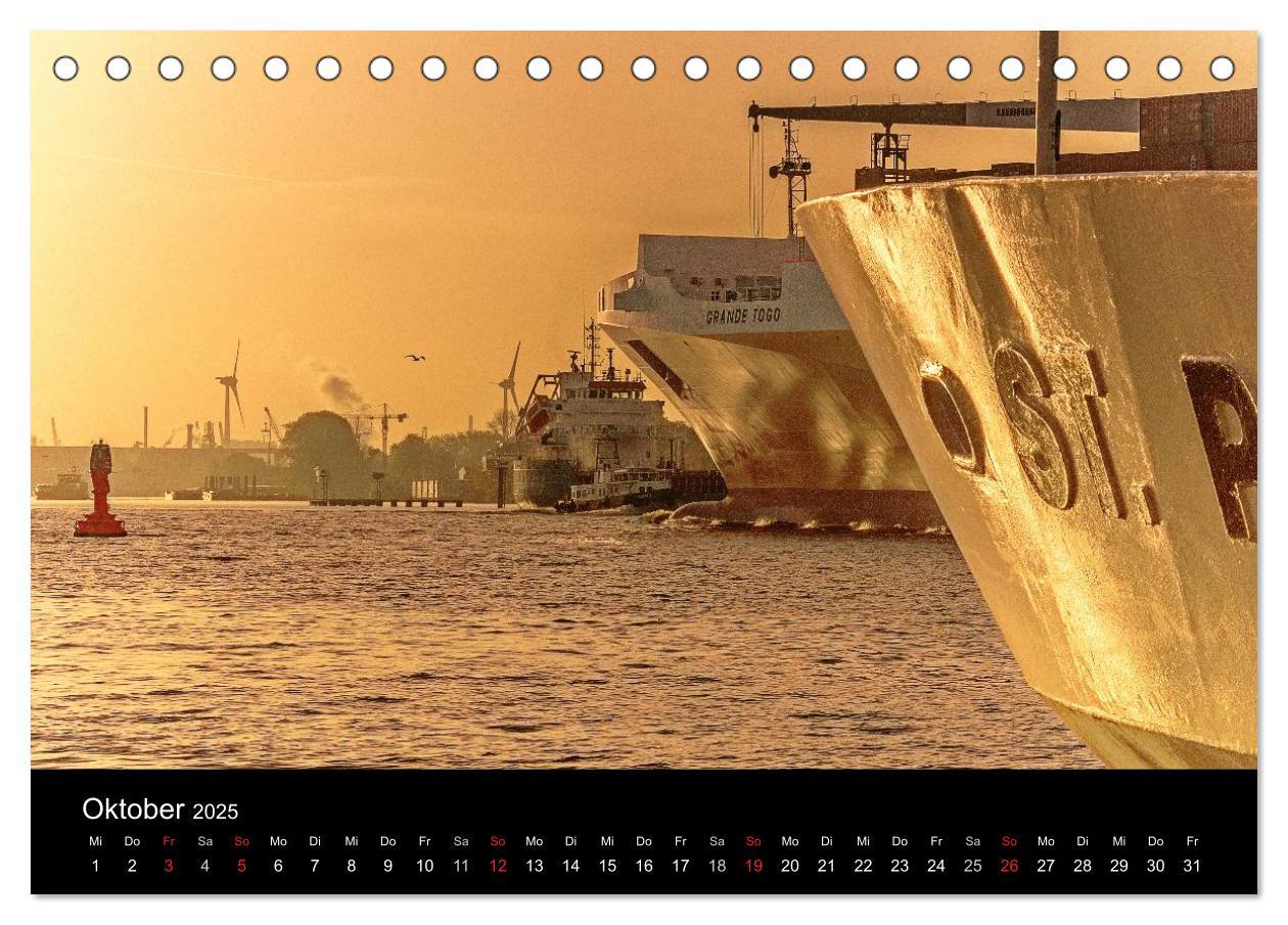 Bild: 9783435654970 | Charmantes Hamburg (Tischkalender 2025 DIN A5 quer), CALVENDO...